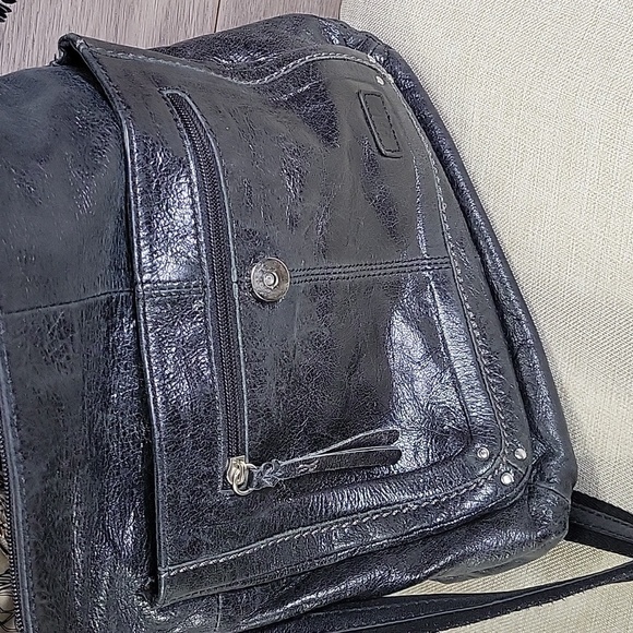 The Sak Black Leather  Shoulder Bag - Picture 7 of 12